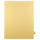 Mark Maker Legal Tabs - Letter Size - Buff - 1/25th cut - 25 tabs per package - 5 packages Pack - Number 172-Buff Single Tabs