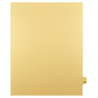 Mark Maker Legal Tabs - Letter Size - Buff - 1/25th cut - 25 tabs per package - 5 packages Pack - Number 172-Buff Single Tabs