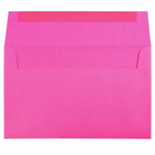 JAM Paper A10 Coloured Invitation Envelopes - 6 x 9.5 - Ultra Fuchsia Pink - 50 Pack-Colour: Fuchsia Hot Colour: Pink Paper Envelope