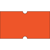 Motex 5500 Fluorescent Label - 7/8" x 7/16" - Red - 20 Rolls/Pack-Labelling Gun Label
