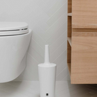 Umbra Corsa Toilet Brush - Melamine - White-5