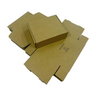 Reliabag - Boîtes d'expédition en papier kraft ondulé auto-adhésives - 11.125" x 8.75" x 3" - Paquet de 40-4