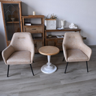 Brassex - Chaise d'appoint 384520 - beige vintage-Finition de couleur riche