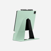 MOFT - Étui folio Float pour iPad Air 11" (M2/M3) 2024/2025 et iPad Air 10.9 (4e/5e génération) 2020/2022 - Menthe poivrée-Compatible avec l'iPad Air 2024 (M2 A2902, A2903, A2904), l'iPad Air 2025 (M3), l'iPad Air Gen 4 10.9 2020 (A2316, A2324, A2325, A2072) et l'iPad Air Gen 5 10.9" 2022 (A2588, A2589, A2591)