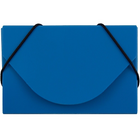 Jam PaperMD – Étui pour cartes professionnelles en plastique avec rabat arrondi, bleu, paquet de 100-Bleu
