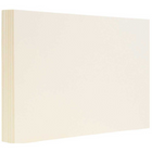 JAM Paper – Cartes mémo vierges A6, 4,63 x 6,25 po, ivoire, 50/pqt (175991i)-Dimensions : 4,63 x 6,25 po