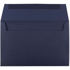 JAM Paper A10 Invitation Envelopes, 6 x 9.5, Navy Blue, 250 Pack (LEBA867H)-Blank interior for personalized message