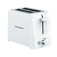 Westinghouse - Grille-pain 2 tranches - Blanc-Performances de précision : fonctionne à 120 V et 60 Hz avec une puissance nominale de 750 W