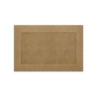 LUX 6 x 9 Full Face Window Envelopes, Grocery Bag, 500 Pack (FFW-69-GB-500)-6 x 9 full face window envelopes are perfect for sending documents/catalogs/direct mail/promotional material/brochures