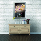 Seco - Porte-affiche verrouillable - 11"x 14" - argent-Chaque unité est livrée avec 2 clés