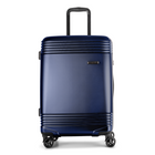 Bugatti Nashville 25.6" Hardside Check-in Luggage - Navy-Navy and recycled PET (Polyethylene Terephthalate)