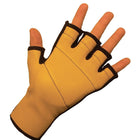 IMPACTO® 506-20 GRAND Paire Gant Antichocs, doigts 3/4, coussinet gel paume/doigts, tout en cuir grainé-1