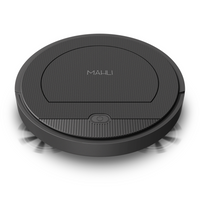 Mahli - Aspirateur Smart Robot 3 en 1 avec technologie omnidirectionnelle intelligente - Noir-Multifonctionnel - La conception unique 3 en 1 permet de balayer, d'aspirer et de nettoyer simultanément pour un nettoyage de surface ultime