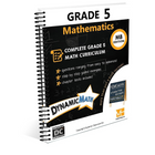 Dynamic Math - Cahier d'exercices, Manitoba, 5e année-Le classeur contient des instructions, des exemples et des questions pratiques