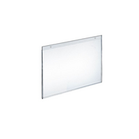 Azar Displays – Porte-affiche horizontal en acrylique à fixation murale, 8 x 10 po, transparent, 10/paquet (162719)-Pour afficher des renseignements aux murs et sur les portes, maximisant les occasions de publicité