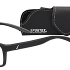 Sportex +1.25 Strength Performance Reading Glasses - Large Full Frame-Full Plastic Frame