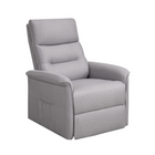 Brassex Levo Recliner Lift Chair - Light Grey-Assembled dimensions (inch): 29 x 35.4 x 40.9