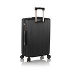 Heys SpinLite 26" Check-in Luggage - Black-Lightweight aluminium push-button telescopic handle system with multi-stage locking heights