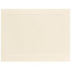 JAM Paper A2 Blank Note Cards, 4.5" x 5.5", Ivory Panel, 50 Pack (175981i)-Black ivory panel note cards