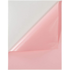 JAM Paper - Étiquettes d'expédition papier autocollant pleine page - 8 1/2 po x 11 po - Pastel rose bébé - Paquet de 10-Étiquettes autocollantes pleine page rose clair/rose tendre, Faites ressortir votre courrier avec des étiquettes d'adresse d'expédition colorées