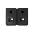 Kanto YUP4 Passive 4" Bookshelf Speakers with 1" Silk Dome Tweeter and 4" Kevlar Woofer - Black-70 Watts Per Speaker Power Handling