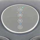 HoMedics - Appareil de massage des pieds Air Deluxe avec chaleur - Gris-Inserts amovibles et lavables