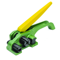 Spicers - Tendeur de feuillard de cerclage en poly - 3/8 po à 5/8 po - Roue d’alimentation manuelle-Tendeur avec roue d’alimentation avec cisaille