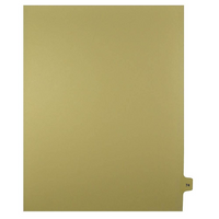 Mark Maker Legal Exhibit Index Tab Buff Single Tabs, 1/15th Cut, Letter Size, No Holes, Number 74, 25 Pack-Buff Single Tabs, 1/15th Cut