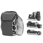 Peak Design - Everyday Sac à dos - 20 L - Noir-Trois diviseurs FlexFold configurables gardent votre matériel organisé, protégé et évitent qu'il ne s'entasse au fond de votre sac. Des poches latérales extensibles pour des bouteilles d'eau ou des trépieds