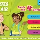 Éditions Caractère Flashcards - My whole year 4th grade  - French-The cards are grouped by theme, which aims to help the learner organize and memorize the concepts covered