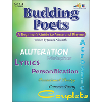Livre numérique : Budding Poets (format PDF, téléchargement pour 1 utilisateur), ISBN 9780787787394, 1re à 4e année-1