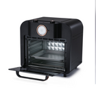 Commercial Chef 1500W Multifunctional Air Fryer-High Capacity: This multi-use air fryer (14.17" x 12.59" 14.56") offers a high 16.9 QT / 16L / 0.57 cu. ft. capacity to make meals for the family. Fits up to 4 slices of toast or a 9” pizza.