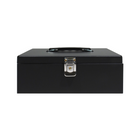 Royal Sovereign - Coffret a argent - fermeture a loquet-Fabriqué en acier solide (0,8 mm d'épaisseur) avec deux clés de sécurité