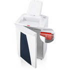 HSM - Déchiqueteur Securio AF500C à coupe en fragments avec alimentation auto de papier, capacité de 500 auto/121,7 manuel-La fonction Lock-and-Go protège la pile de papier inséré contre l'accès non autorisé