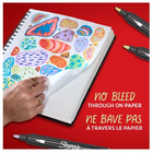 Sharpie - Marqueurs créatifs - Tons terreux - marqueurs acryliques à base d’eau - pointe ronde - couleurs assorties - paquet de 12-Les Tons terreux prêtent des couleurs vives et naturelles à votre art