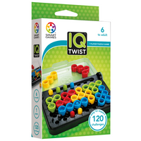 SmartGames IQ Twist Game 1-Player Puzzle Game -With puzzles ranging from simple challenges for beginners to complex challenges that will test advanced players, IQ Twist is a fun way to develop logical thinking skills and spatial reasoning abilities.