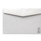 Staples Plain Envelopes - FSC Certified - Open Side - 24lb White Wove - 5-7/8" x 9" - 500 Pack-White, 24lb wove