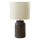 Monarch Specialties - Luminaire - 17 po H Lampe De Table - Résine Brune - Abat-Jour Ivoire / Crème - Contemporain - Moderne-Cette lampe de table de 17 pouces de haut est dotée d'une élégante base en résine brune à l'aspect bois naturel et d'un abat-jour en tissu ivoire, ce qui en fait la pièce d'accentuation parfaite pour un salon décontracté ou haut de gamme, une chambre à coucher ou un espace de bureau