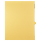 Mark Maker Legal Tabs - Letter Size - Buff - 1/15th cut - 25 tabs per package - 5 packages Pack - Number 144-Buff SingleTabs