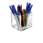 Porte-crayons en cube av. séparateur, 4x4x4po-3