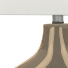 Monarch Specialties - Luminaire - 25 po H Lampe De Table - Céramique Brune - Abat-Jour Ivoire / Crème - Contemporain - Moderne-Fabriquée avec des matériaux de qualité, cette lampe de table tendance est assortie d'une garantie limitée de 2 ans contre tout défaut, pour votre plus grande confiance