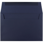 JAM Paper A9 Invitation Envelopes, 5.75 x 8.75, Navy Blue, 250 Pack (LEBA792H)-Blank interior for personalized message