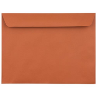 JAM Paper Booklet Envelopes - 9" x 12" - Dark Orange - 500 Pack -Colour: Dark Orange