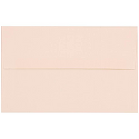 JAM Paper A10 Invitation Envelopes, 6 x 9.5, Strathmore Bright White Linen, 250 Pack (93453H)-Bright white via linen recycled envelope
