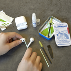 Kikkerland - Kit de nettoyage d'écouteurs 11 pièces-Idéal pour les AirPod