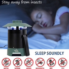 Bite Shield Protector 1/4 Acre Non-Propane Mosquito Trap-Removable catch tray for easy emptying and cleaning
