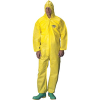 Lakeland, Chemmax 1 Coveralls, Medium, Yellow - 6 Pack-Qty/Pk - 6