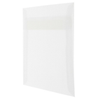 JAM Paper Enveloppes translucides, 5,5 x 5,5 po, transparent, 250/paquet-Intérieur vierge où écrire un mot personnalisé