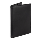 Gry Mattr - Porte-passeport - Noir-Cuir végétalien noir