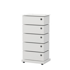 Simply Storage Unit 14.96"W x 10.43"D x 28.35"H - White-1 Year Limited manufacturer's warranty